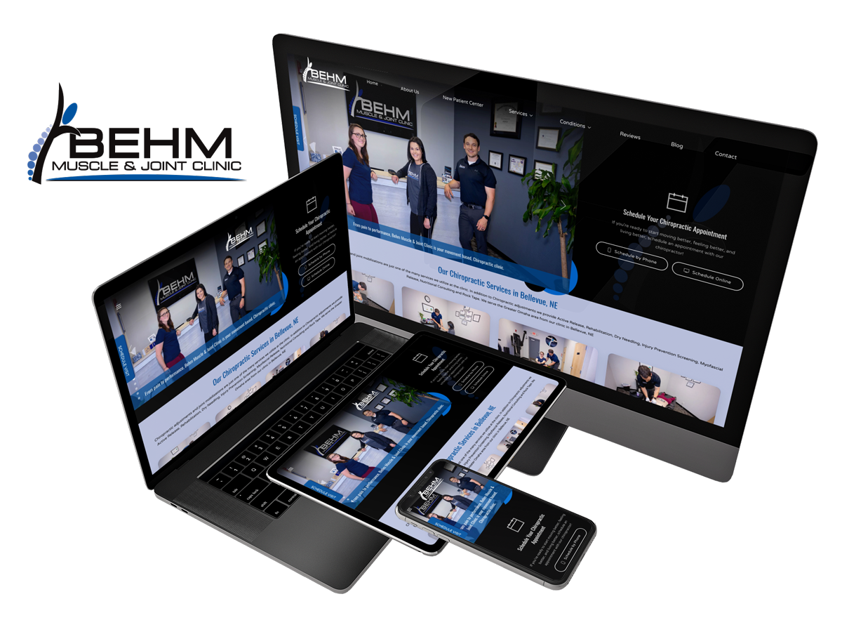 Behm Muscle & Joint Clinic Web Design
