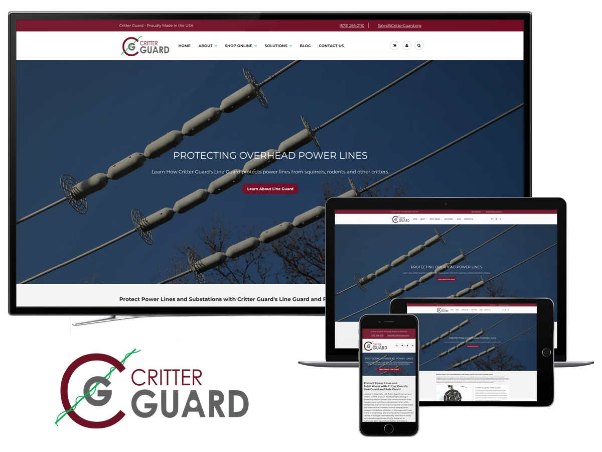 Critter Guard Responsive Web Design