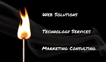 Business Card with Services Listed