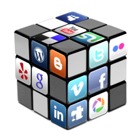 Online Marketing Rubik's Cube
