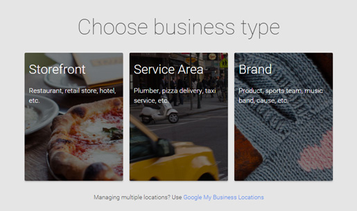Types of Google+ Pages for Different Businesses