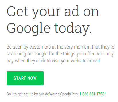 Google AdWords Setup