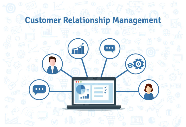 infographic of crm system benefits for small businesses
