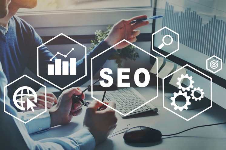 small business analyzing search engine ranking after implementing seo tactics