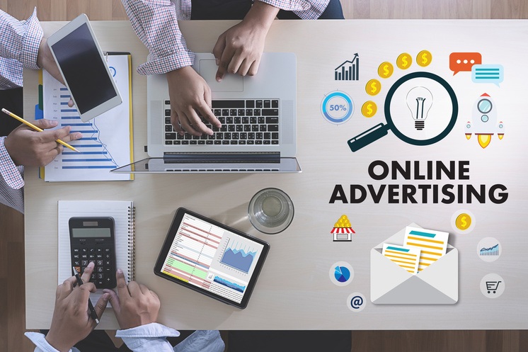 small business owner investing in online advertising for small business
