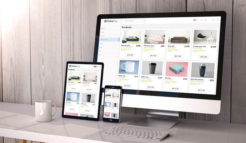 small business ecommerce responsive website