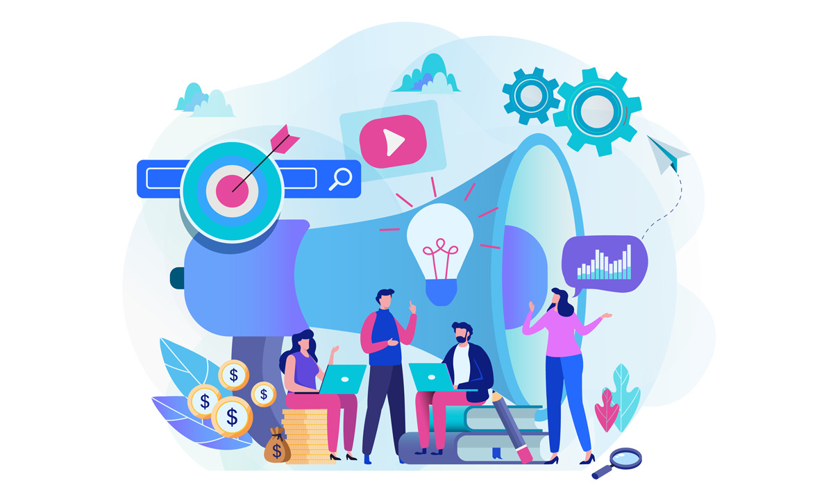 small business using social media management tools