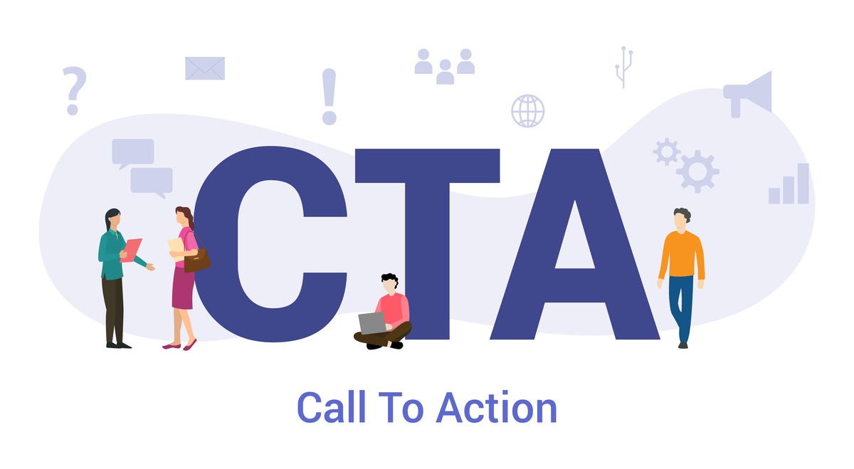 small business using call to action within blog post