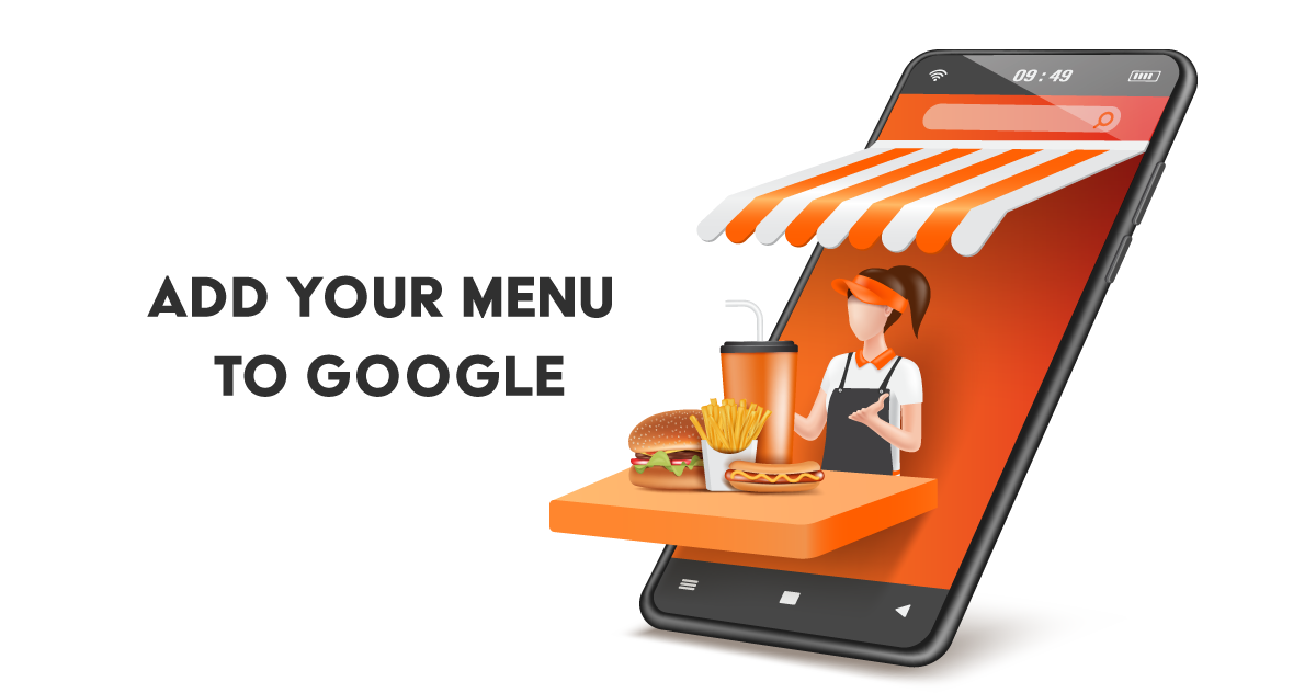 small business adding restaurant menu to google business profile