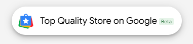 google top quality store badge