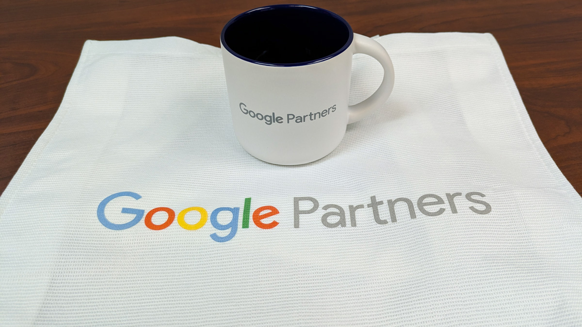 official google partner swag