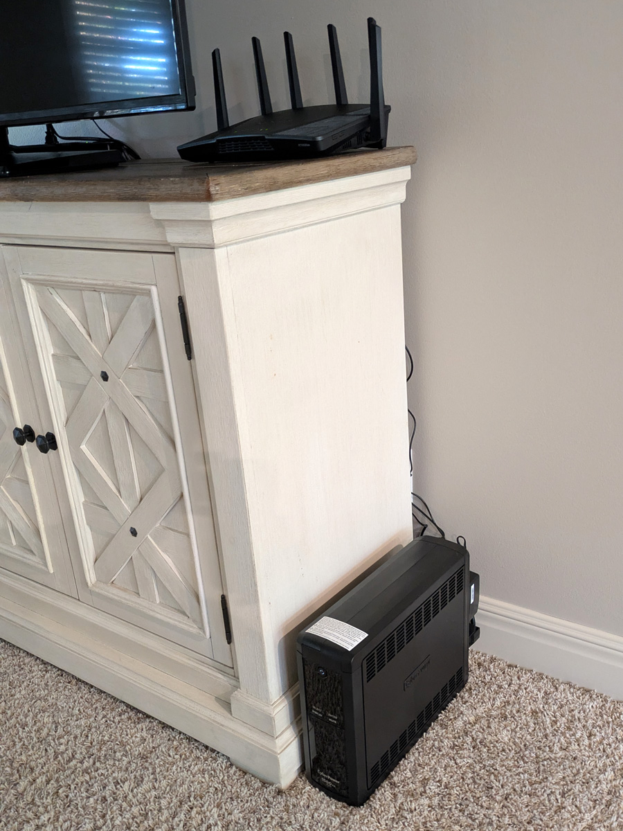battery backup for wifi router access point