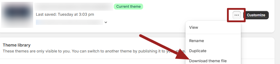 download theme file