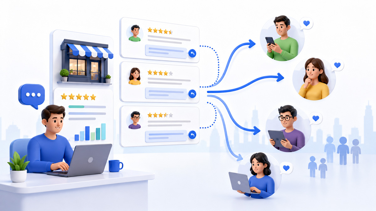 review responses affecting customer perception