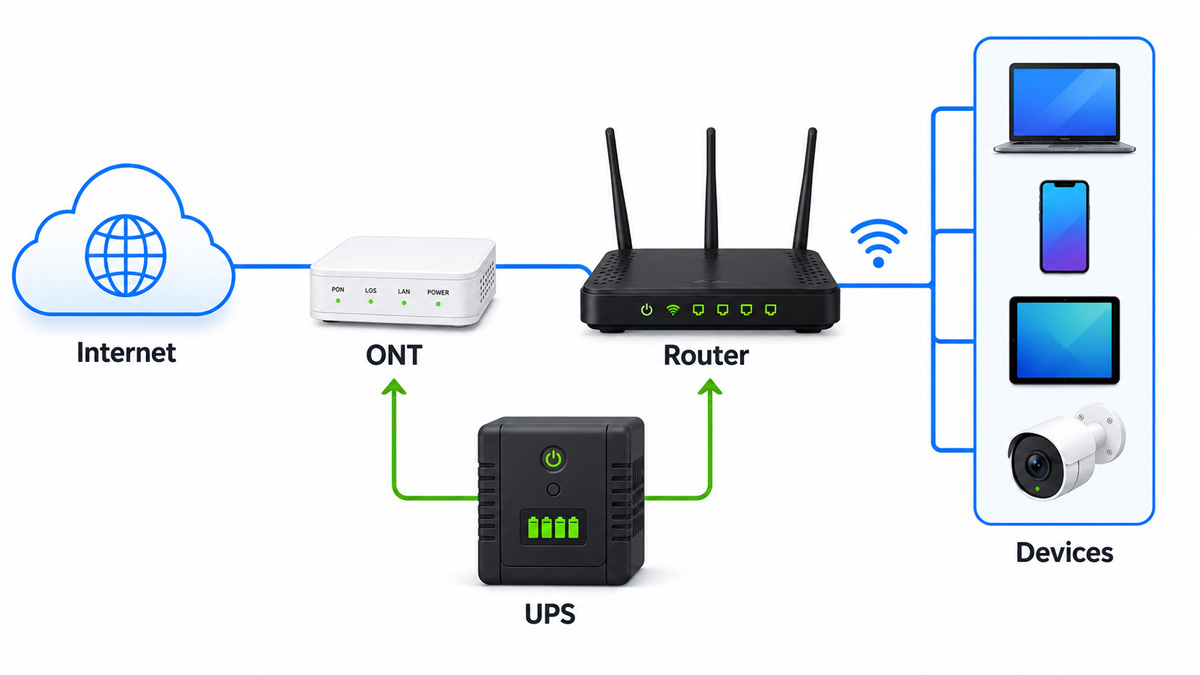 battery backup for ont diagram