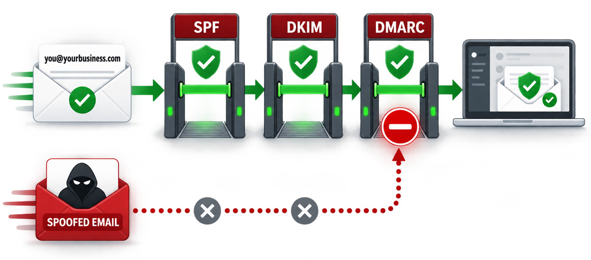 email authentication and security