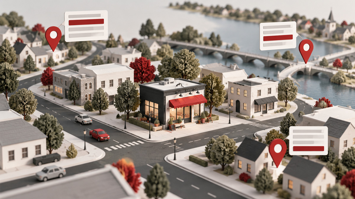 local search engine visibility fluctuates based on location