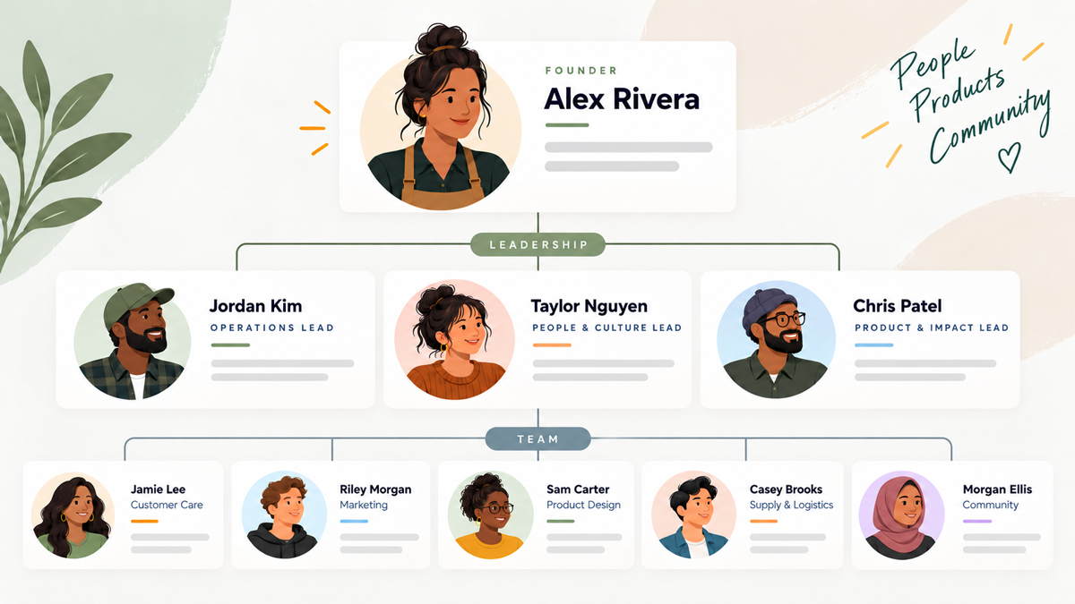 meet our team org chart
