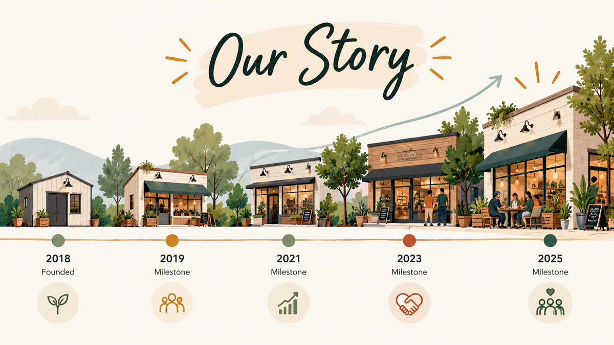 our story timeline