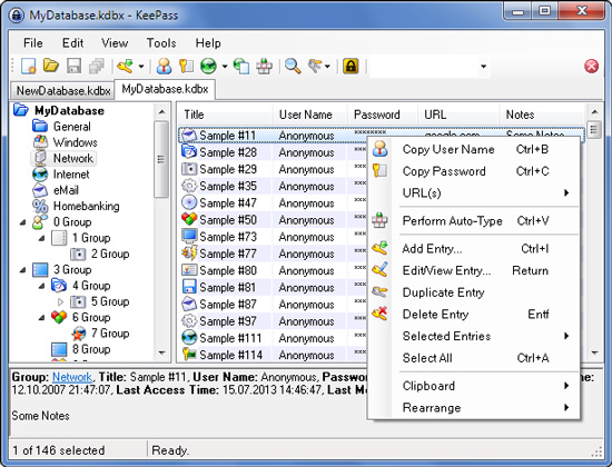 KeePass - Password Management Tool