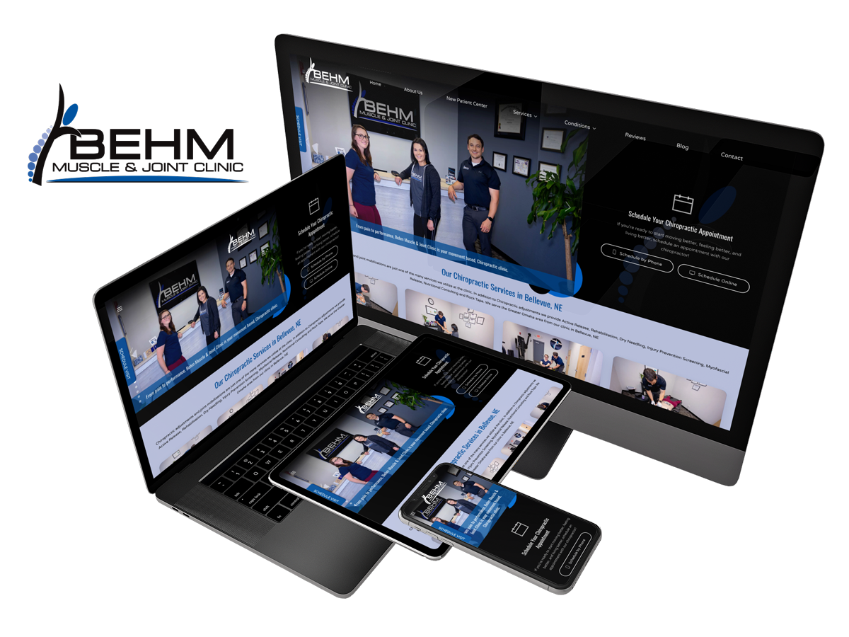 Behm Muscle & Joint Clinic Web Design