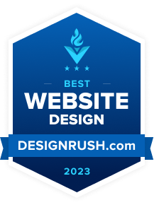 DesignRush Best Law Firm Website Design 2023 Badge