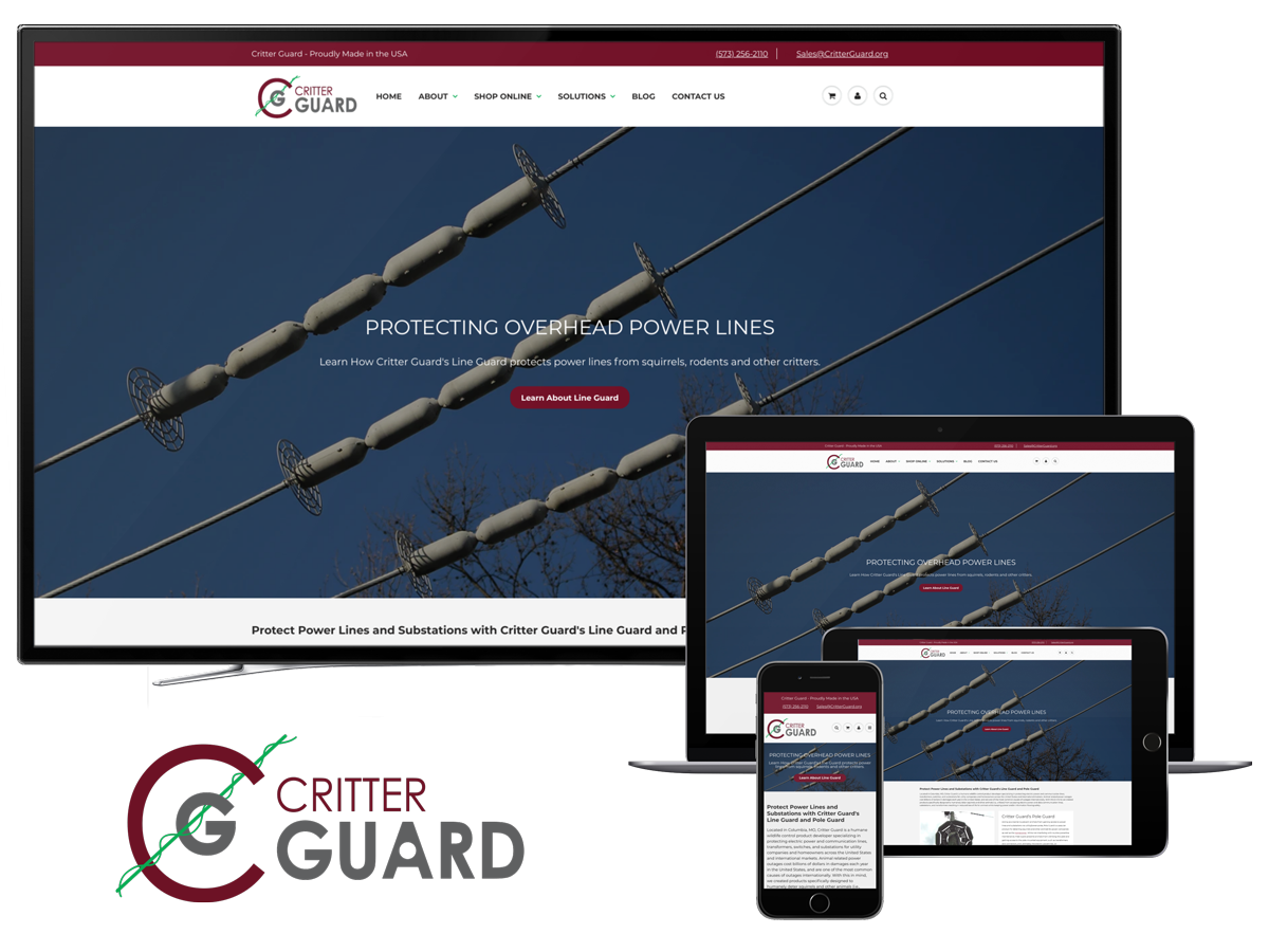 Critter Guard Responsive Web Design